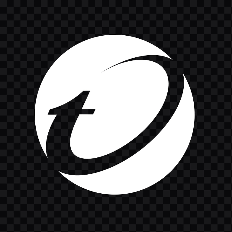 Trend Micro white icon SVG