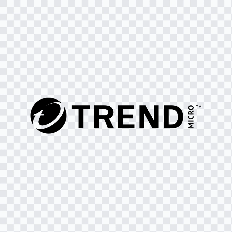 Trend Micro black logo SVG