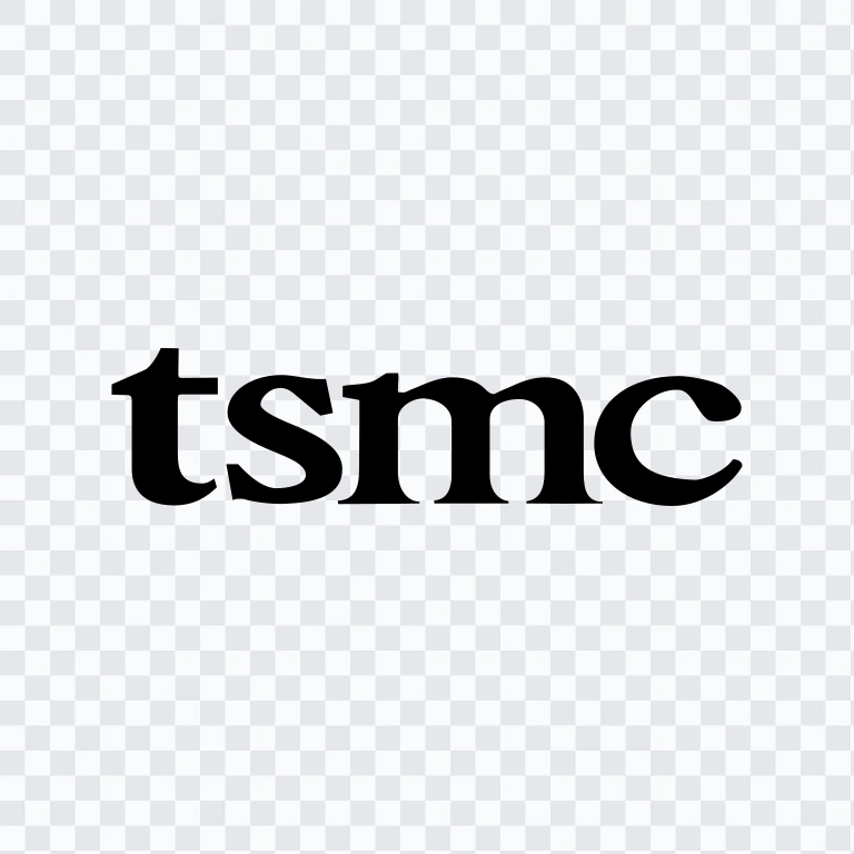 wordmark TSMC hitam SVG