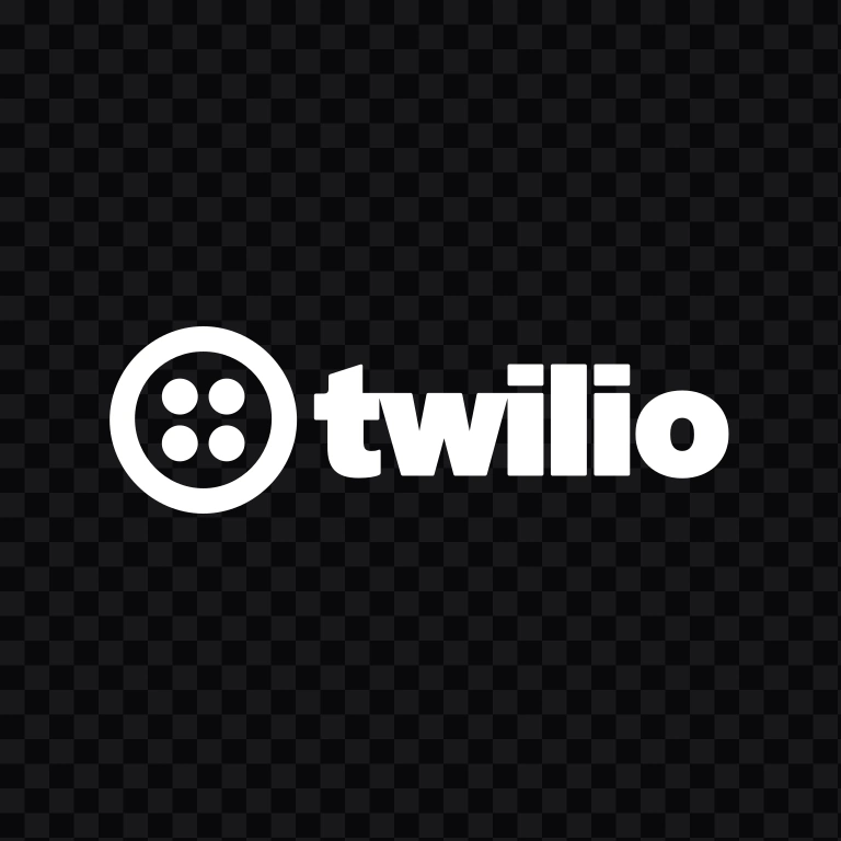 Twilio white logo SVG