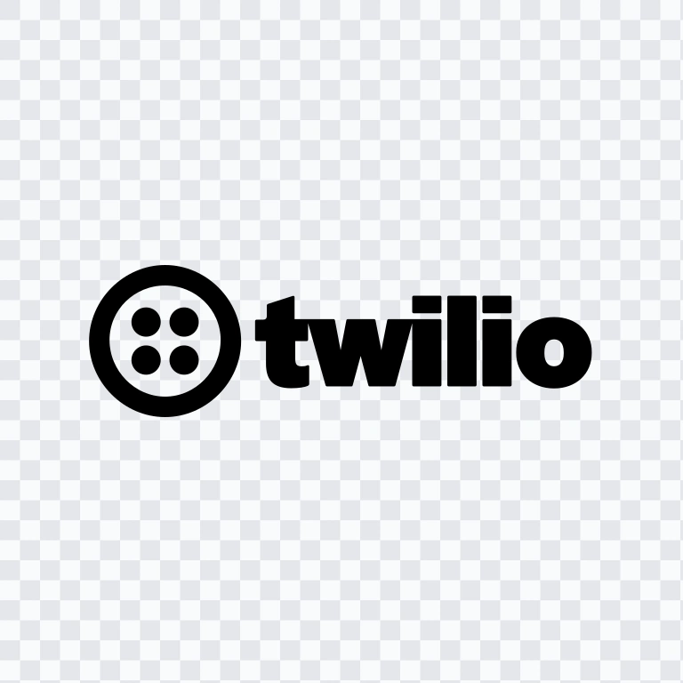 Twilio black logo SVG