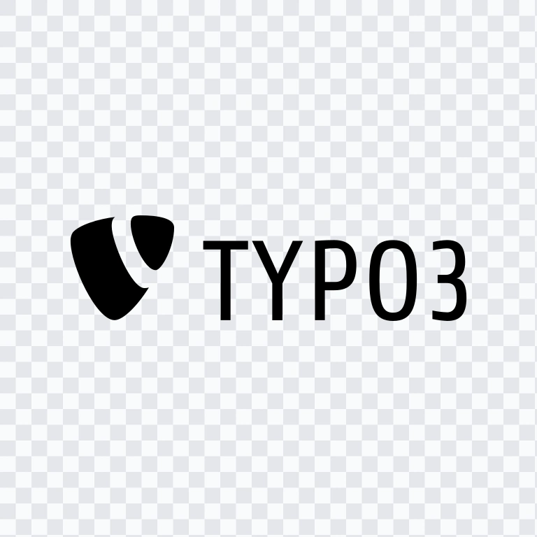 TYPO3 black logo SVG