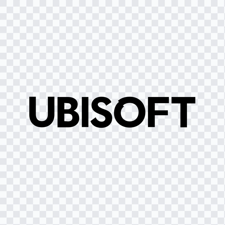 Ubisoft black wordmark SVG