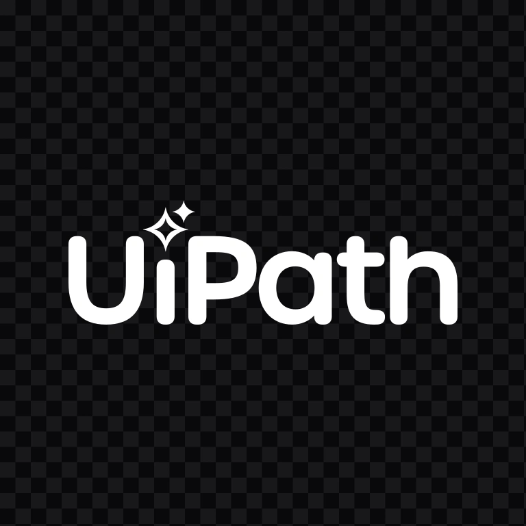 UiPath white logo SVG