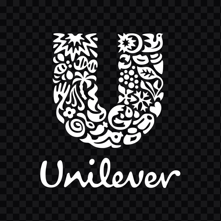 Unilever white logo SVG