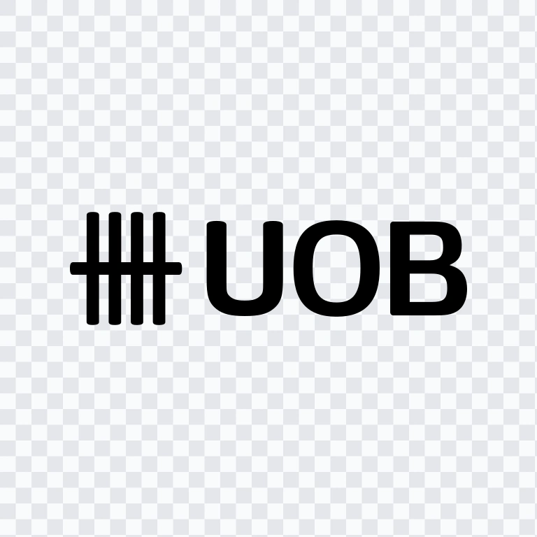 UOB black logo SVG