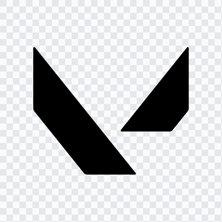 VALORANT black icon SVG