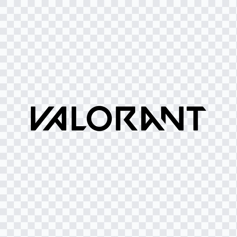 VALORANT black logo SVG