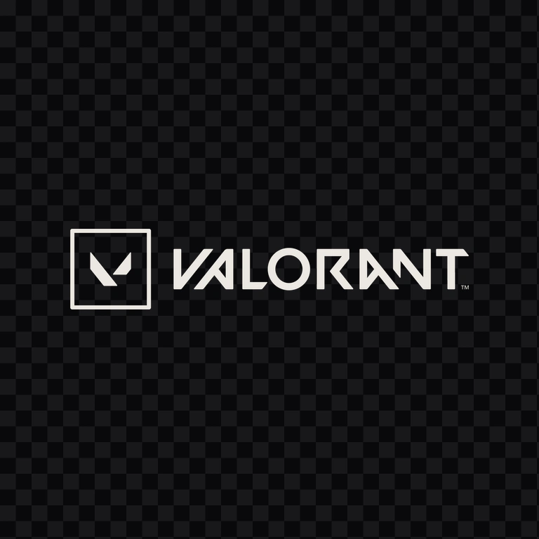 VALORANT white logo PNG