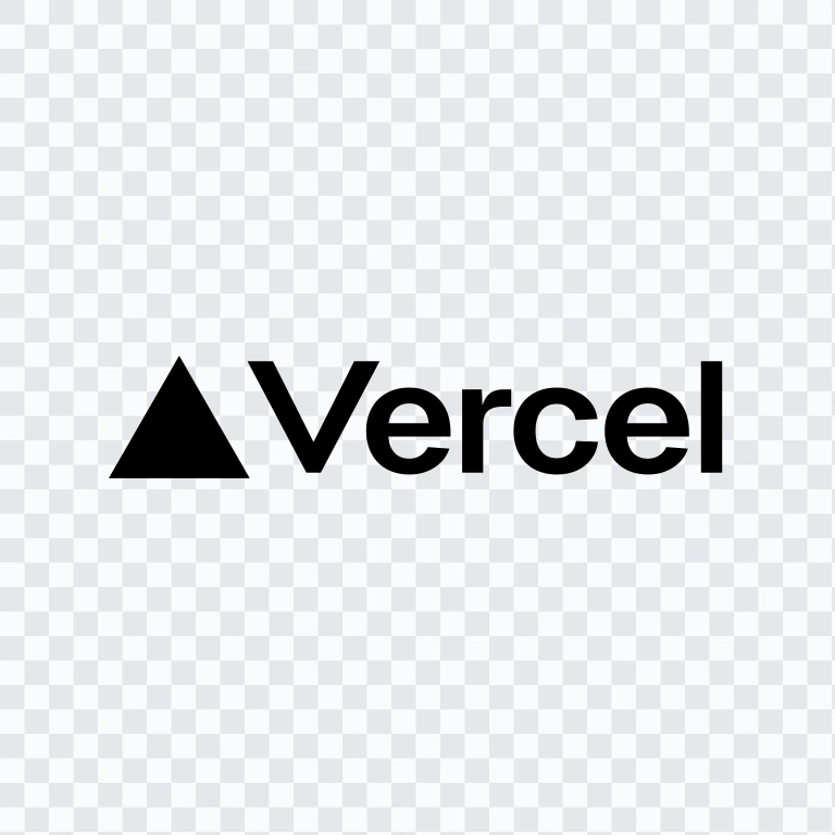 Vercel colored logo SVG