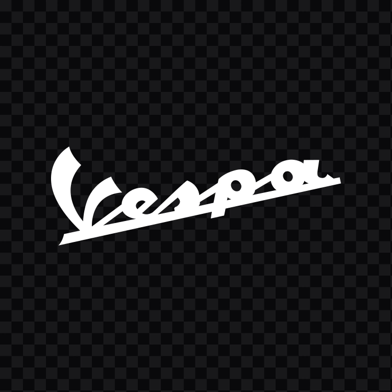 Vespa white logo SVG