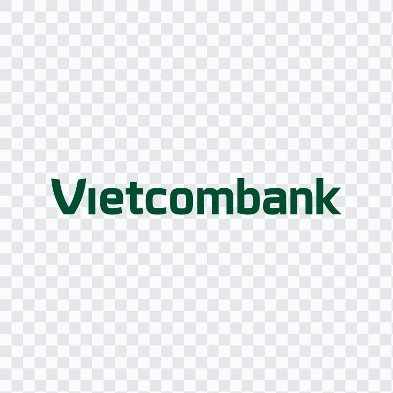 Vietcombank colored wordmark SVG