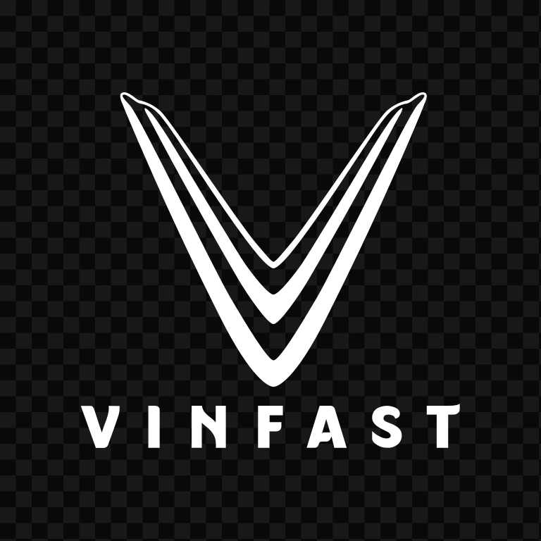 VinFast Vertical white logo SVG