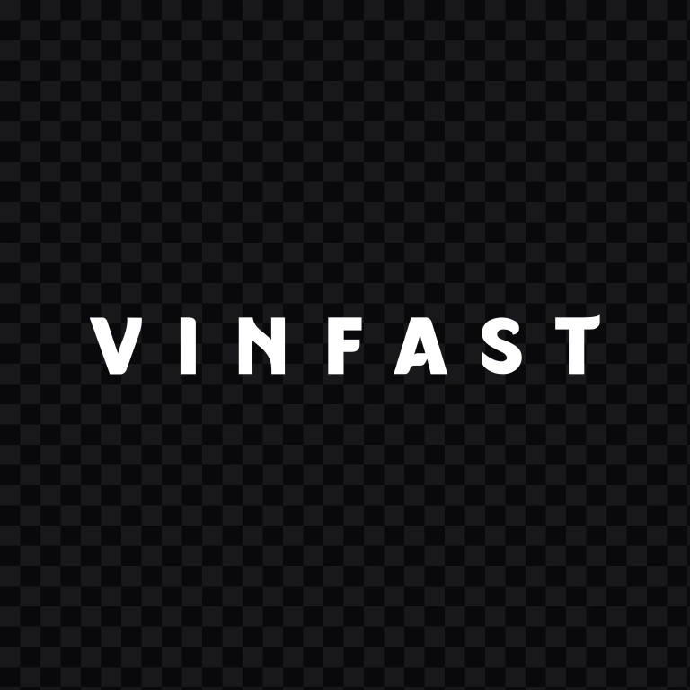 VinFast Horizontal white wordmark SVG