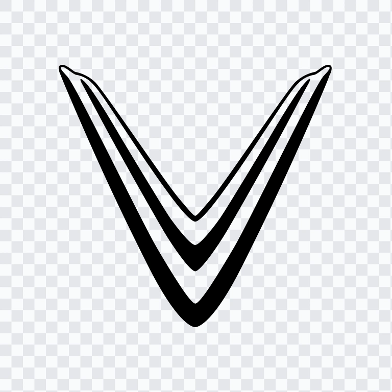 VinFast Square black logo SVG