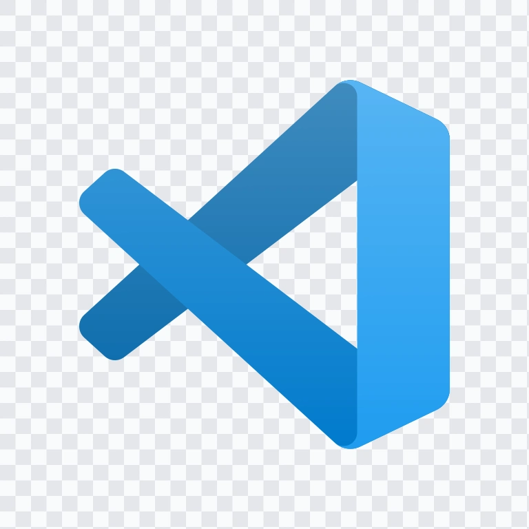 logo Visual Studio Code berwarna SVG