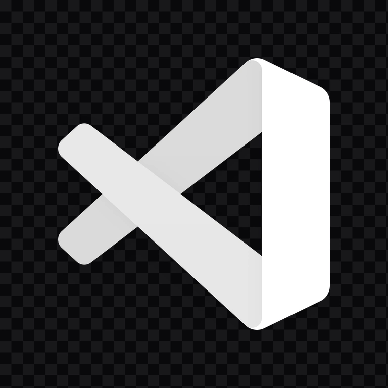 logo Visual Studio Code terang PNG
