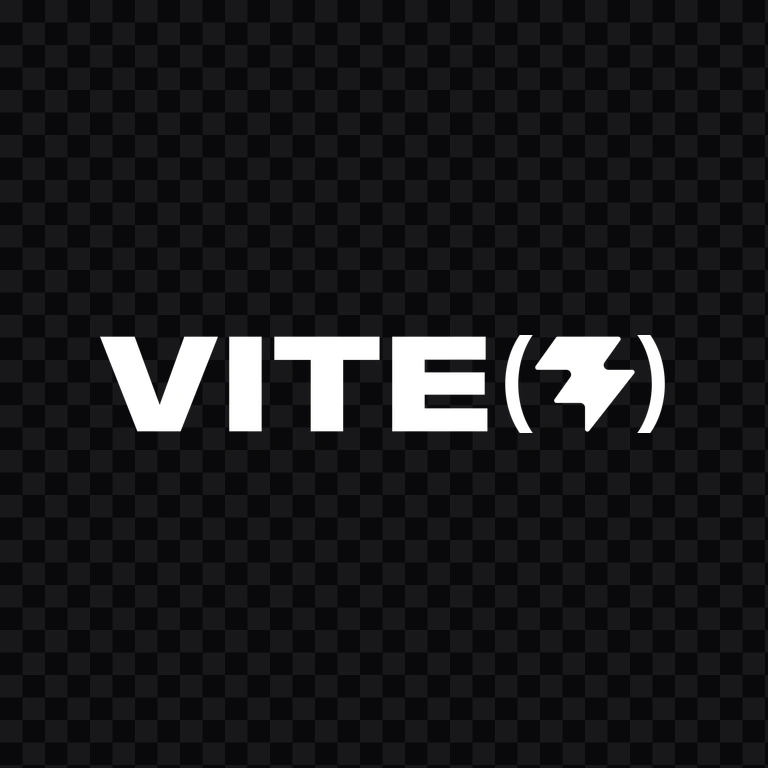 Vite white logo PNG