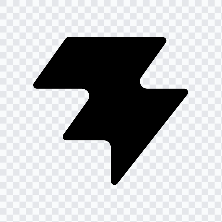 Vite black icon PNG
