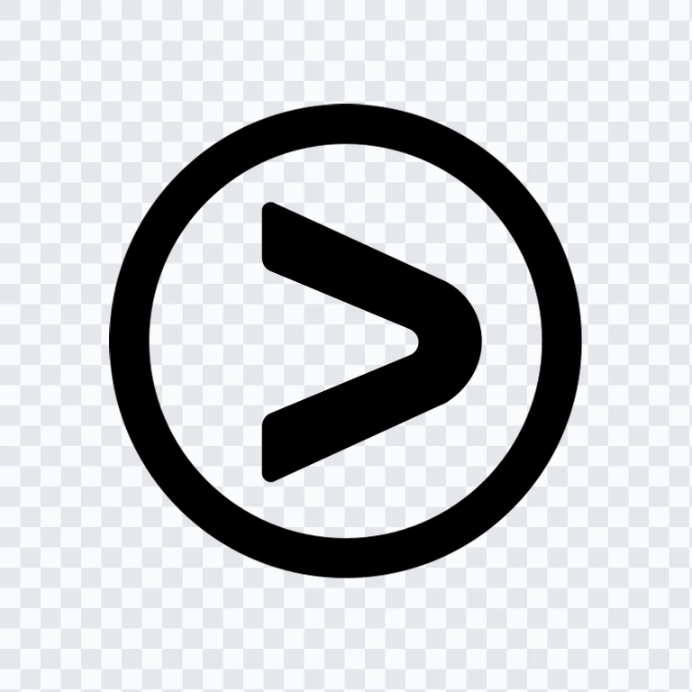 Viu Square black icon SVG