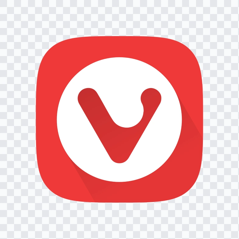 Vivaldi colored icon SVG
