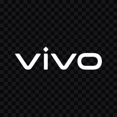 vivo white logo SVG