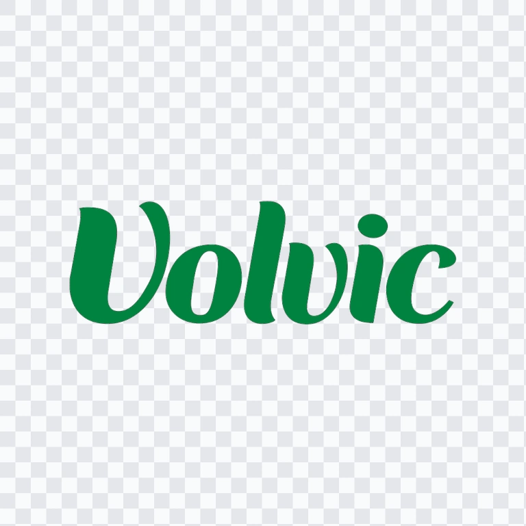 Volvic colored wordmark PNG