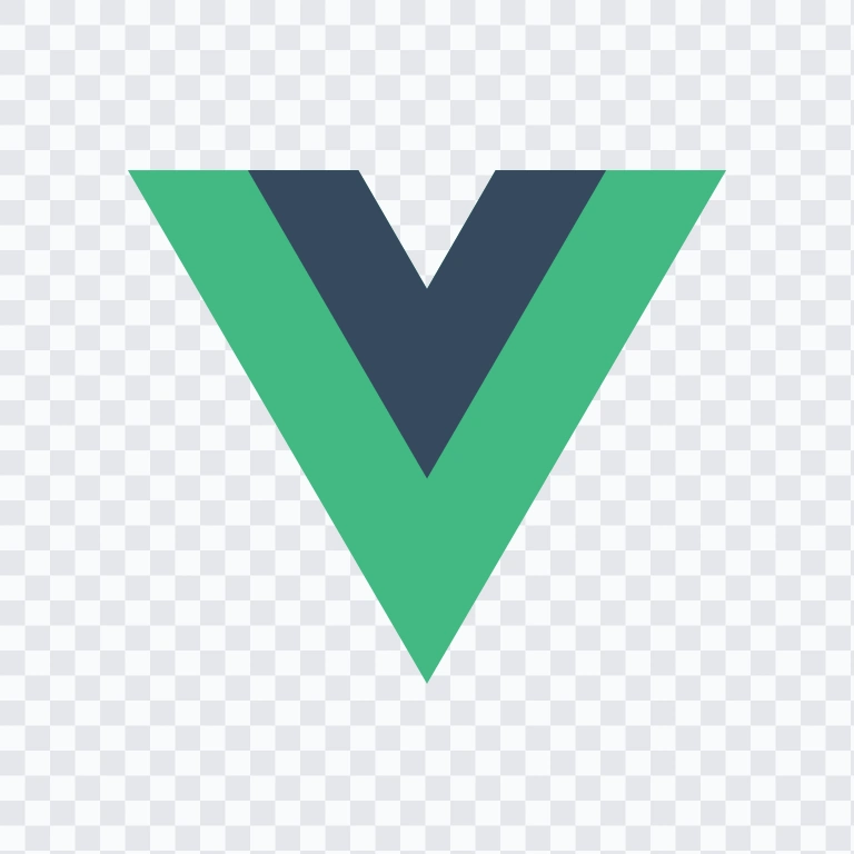 Vue.js colored icon SVG
