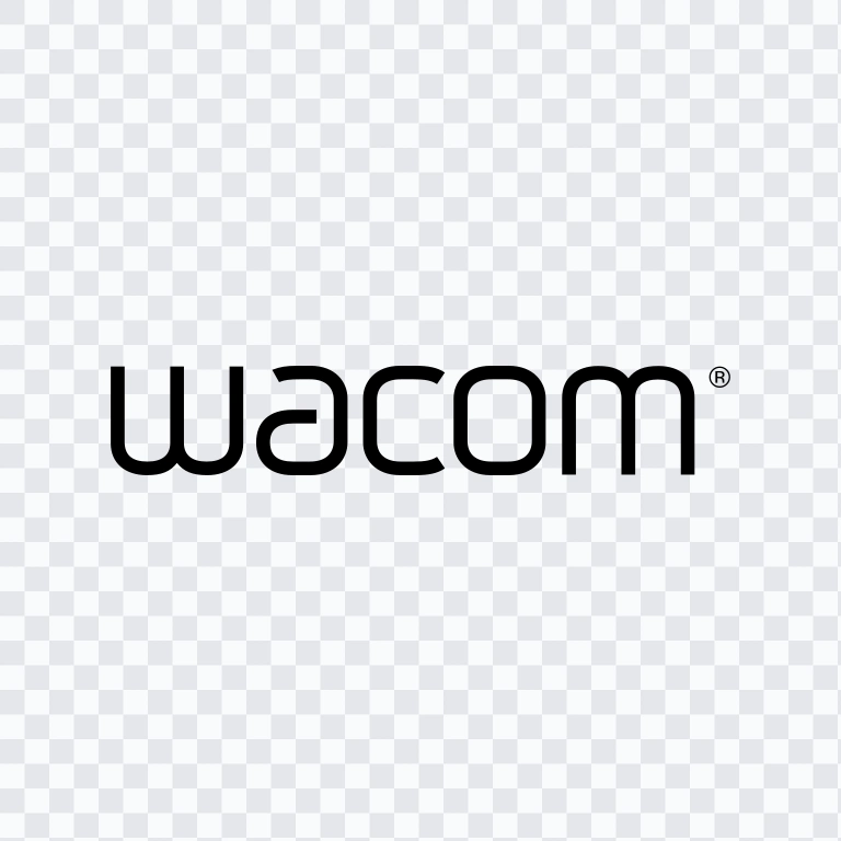 Wacom black wordmark SVG