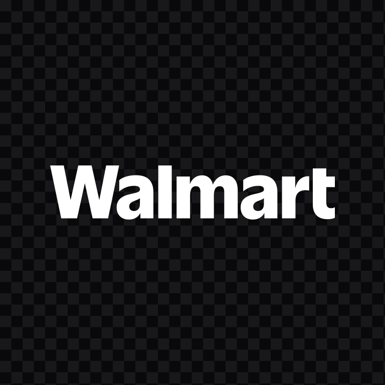 Walmart white wordmark SVG