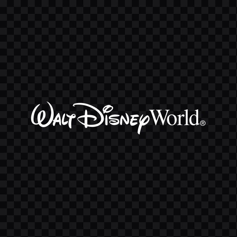 Walt Disney World Resort white logo SVG