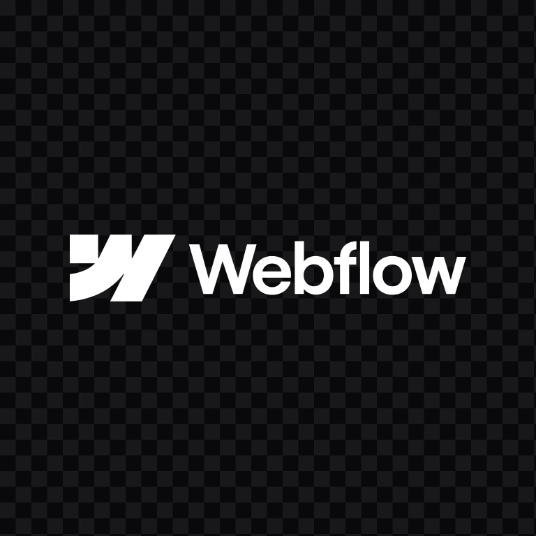 logo Webflow putih SVG