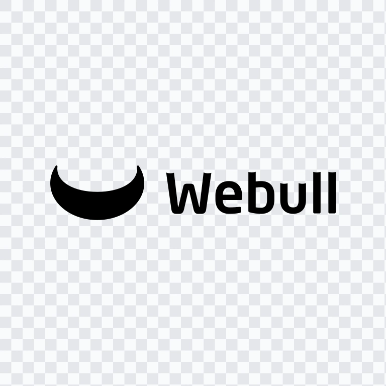 Webull black logo SVG