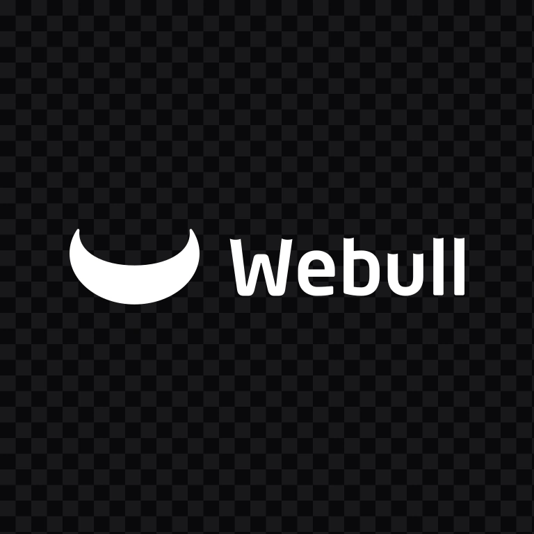 Webull white logo SVG