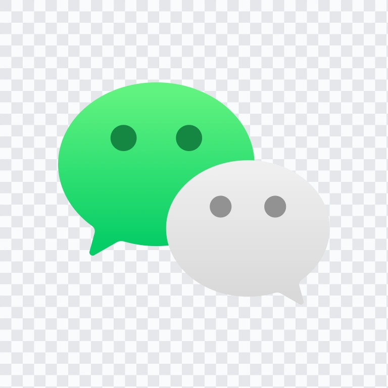 WeChat colored icon SVG
