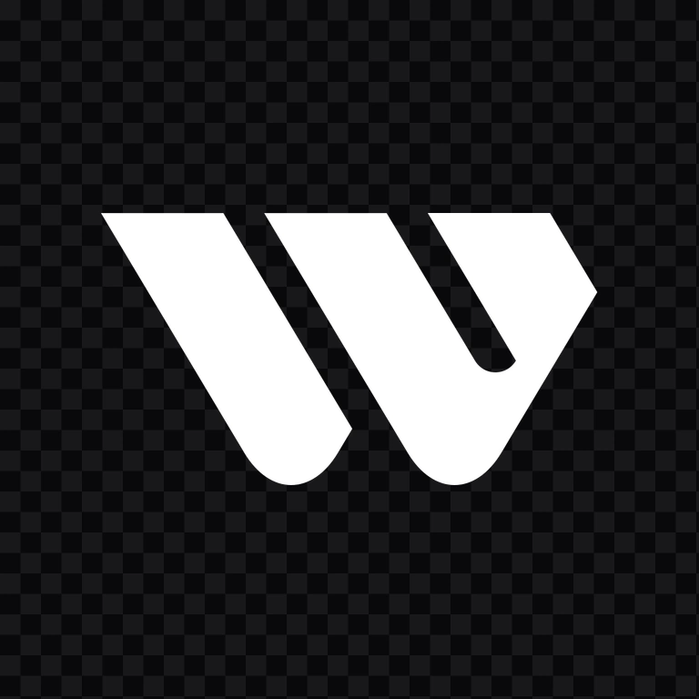 Western Union white icon PNG