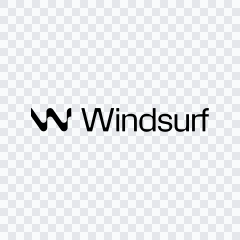 logo Windsurf hitam SVG