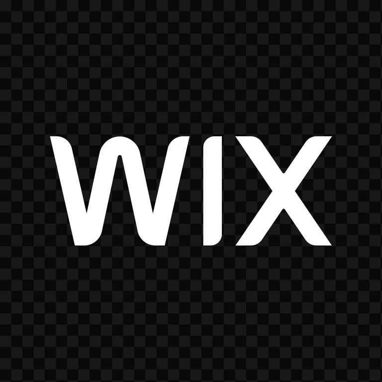 Wix white logo SVG