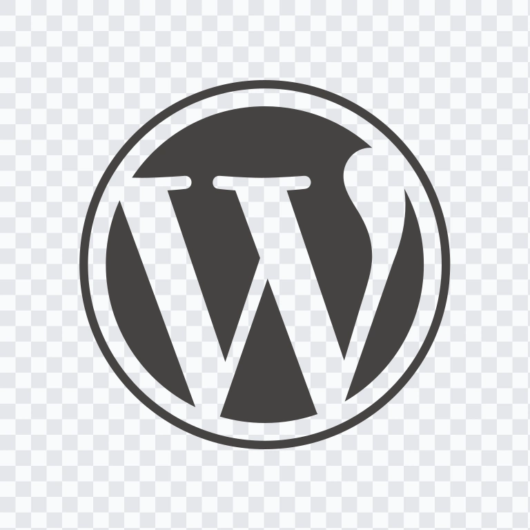 WordPress colored icon SVG