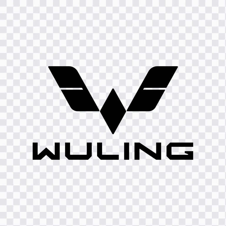 Wuling Vertical black logo SVG