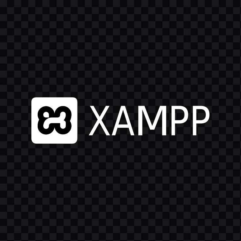 logo XAMPP putih SVG