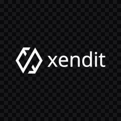 Xendit white logo PNG