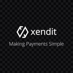 Xendit white logo PNG