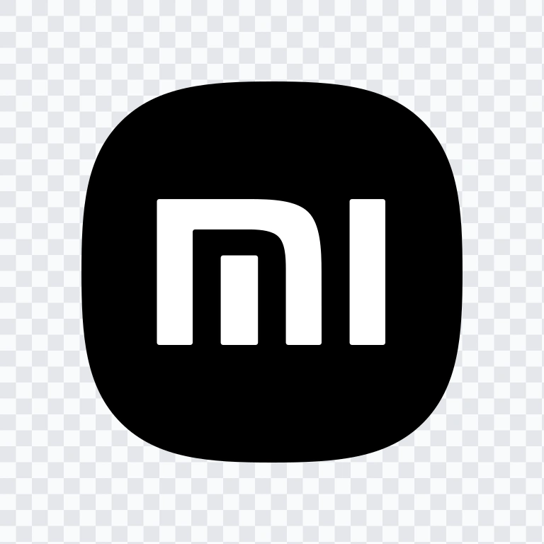 Xiaomi black icon SVG