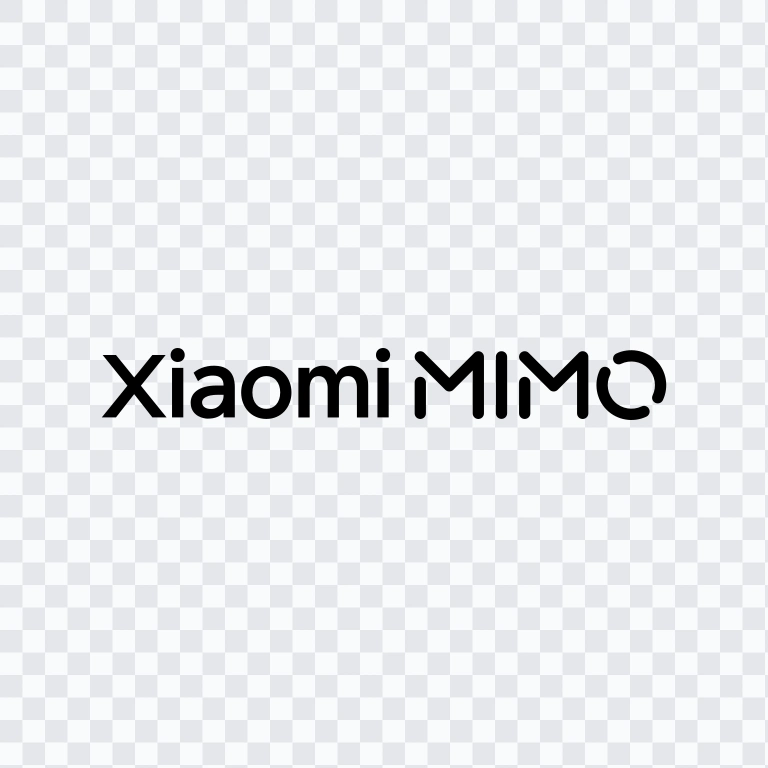 Xiaomi MiMo black logo SVG