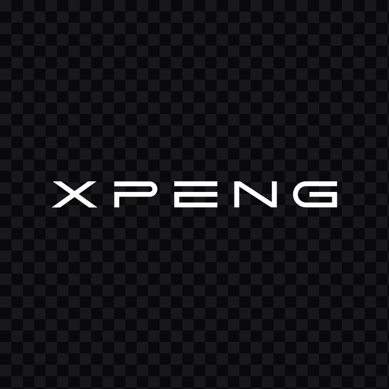 XPENG white wordmark SVG