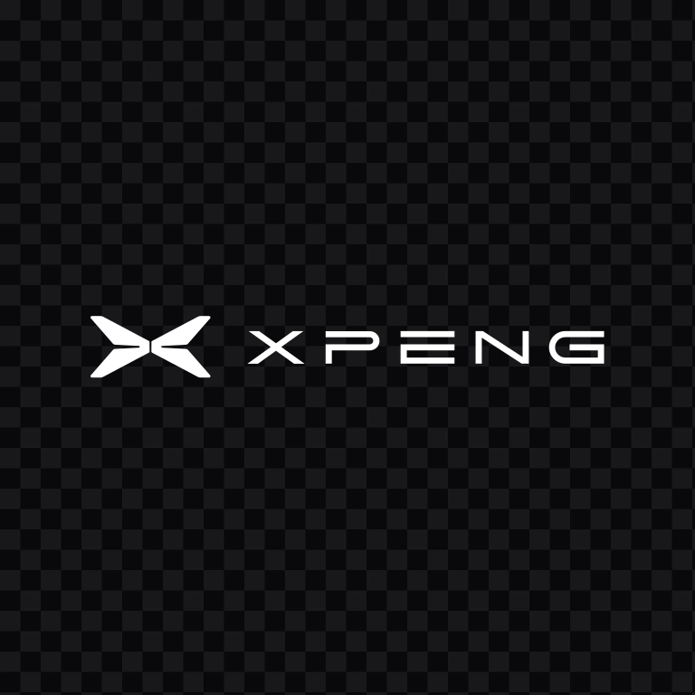 XPENG white logo SVG