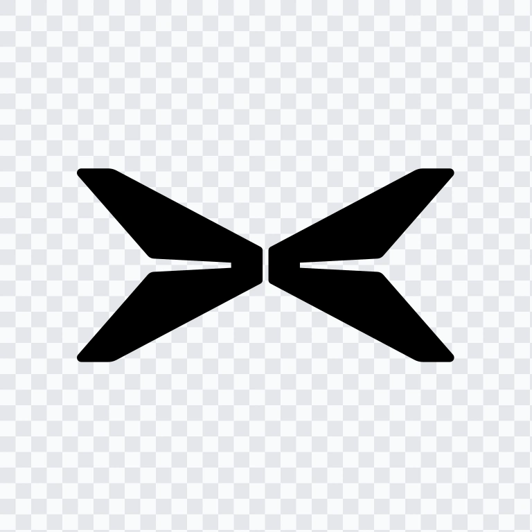 XPENG colored logo mark SVG