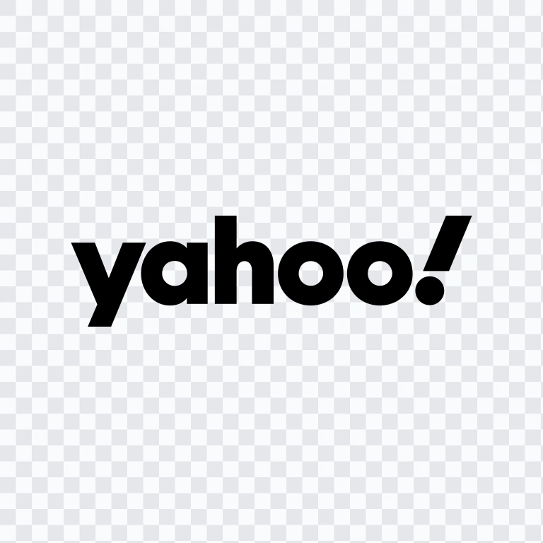 logo Yahoo hitam SVG