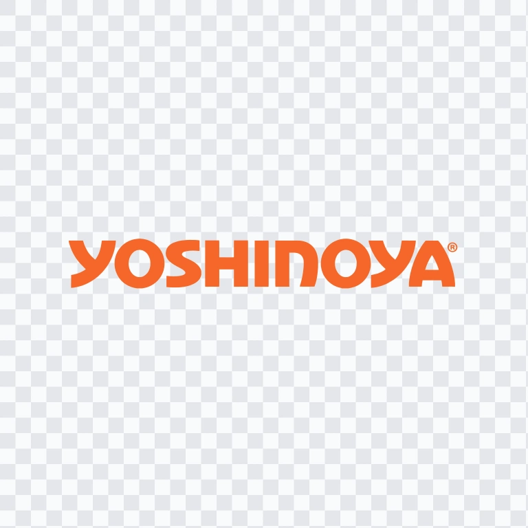 Yoshinoya colored wordmark SVG